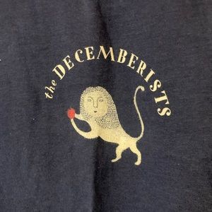 DECEMBERISTS tour 2015 t-shirt